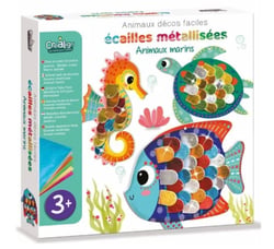 Ecailles metalisees - Animaux marins - Crealign