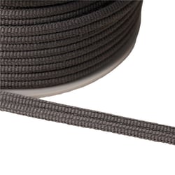 Bobine 20m Double cordon 9mm gris noir