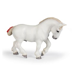 Figurine Percheron blanc - Papo