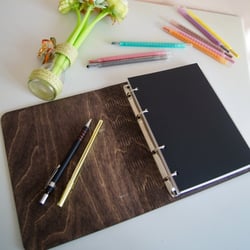 Carnet en bois Triskel - Creatifwood