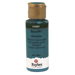 Peinture tous usages, flacon 59 ml, turquoise
