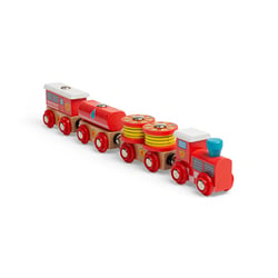 Train en bois Secours Incendie - Bigjigs Toys