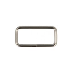 Lot de 2 passants métal 38mm couleur argent