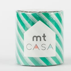 Masking tape CASA -  Rayure verte - Largeur 50mm - 10 m x 50mm