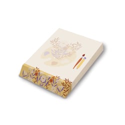 Bloc notes biseauté 180 pages - Hirondelles & Cie - Bouquet d'amour
