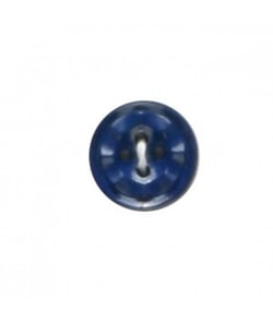 Carte de 5 boutons Fantaisies bleu 14mm - Distrifil Bleu