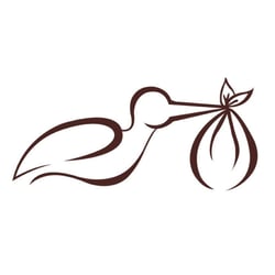 Graine Créative - Tampon en bois Cigogne