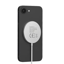 Mayaxess Chargeur pour iPhone 16e Magsafe Magnétique 15W Blanc