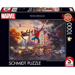 Puzzle Marvel Spider-Man et ses amis 1000 pcs - Schmidt Spiele
