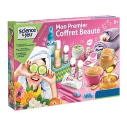 Mon premier coffret beaute - labo science et jeu - clementoni - 52348 - cosmetiques