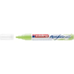 Lot de 10 marqueurs peinture acrylique pointe moyenne - EDDING - Vert pastel - 2-3 mm