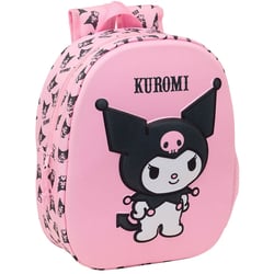 Sac à dos Kuromi 3D 33 CM Maternelle