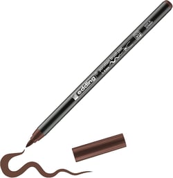 Feutre pointe pinceau 1-4 mm Edding - Marron - Gamme 4200