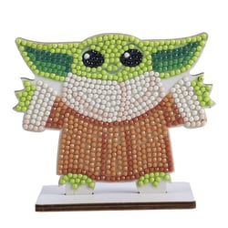 CRYSTAL ART Kit figurine à diamanter Grogu
