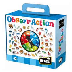 Observ Action jeu Montessori - HEADU - Bleu