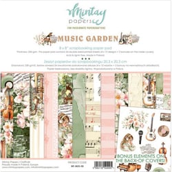 24 papiers scrapbooking 20,3 x 20,3 cm Mintay By Karola WILDWOOD SECRETS