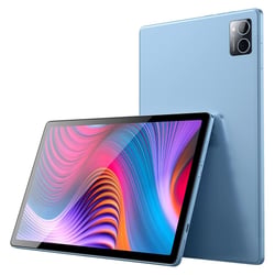 Tablette Tactile 10 Pouces Android 4G LTE 8GB RAM 128GB ROM Dual SIM WiFi Bluetooth Bleu Clair YONIS