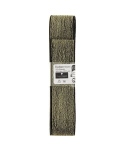 Elastique Métallisé 1,2m x 25mm - Passion Rubans Or