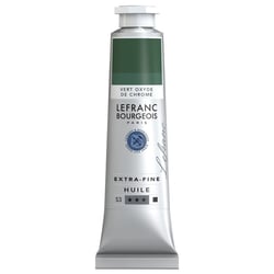 Peinture à l'huile - Extra-fine - Vert oxyde de chrome - 542 - Lefranc Bourgeois - 40ml