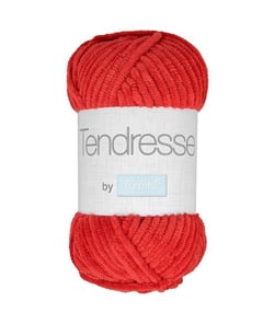 Fil Chenille Tendresse 100GR de Trimits : Douceur et Confort pour Toutes Vos Créations 113 Rouge