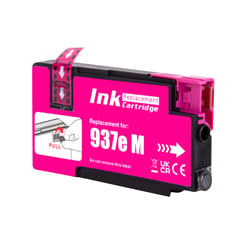 937e XL - Cartouche HP 937e XL Magenta compatible HP OfficeJet Pro 9130e 9140e 9150e - 123CONSOMMABLES