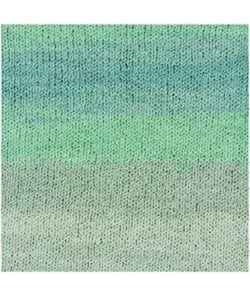 Fil à tricoter CREATIVE COTTON ZICKZACK dk - Rico Design 4 Bleu