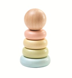 Ma première pyramide pastel - Plan Toys