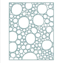 Gabarit de découpe pour machine - Sizzix Tim Holtz - Bubbling