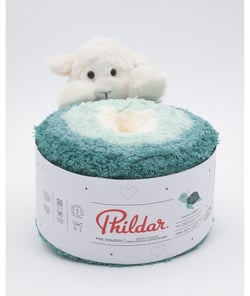 Pelote pour couverture PHIL DOUDOU - 200GR - Phildar Tortue Vert