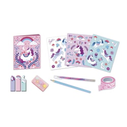 Dreamland - Coffret papeterie Licorne - Janod - Jaune