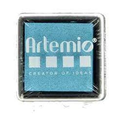 Encreur sky blue 3cm x 3cm ARTEMIO
