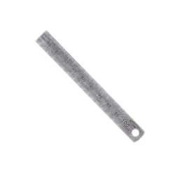 Graphoplex - Réglet acier flexible ép 0,5mm l 13mm L 10cm