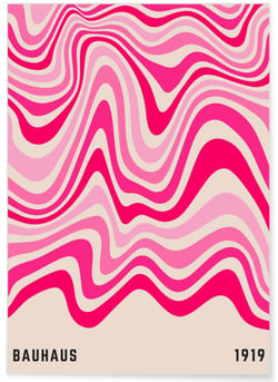Affiche Bauhaus 19 | A3 : 29,7x42cm