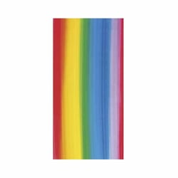 Feuille de cire Arc-En-Ciel 20 x 10 cm - Rayures verticales
