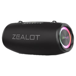 Enceinte Waterproof Bluetooth Portable Puissante Avec Lumières RGB Et Longue Autonomie Noir YONIS
