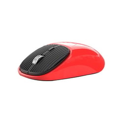 Souris Sans Fil Rechargeable Type-C Rouge 2.4G 1600 DPI Rouge YONIS