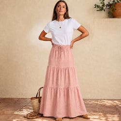 Kit Couture Craftine Jupe Inaya Lin rose