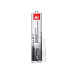 Colle mastic - Polyuréthane flexible - Collage métal/verre - Etanche - Blanc - APP - 310ml