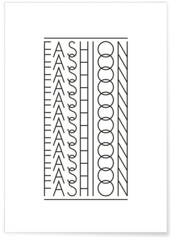 Affiche 'Fashion' | A3 : 29,7x42cm