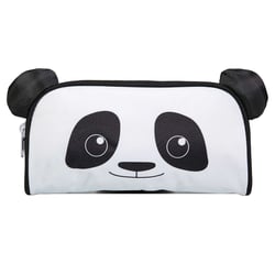 Trousse scolaire rectangulaire Kids Noire Panda BAGTROTTER