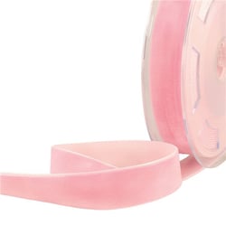 Bobine 10m Velours haute densité rose