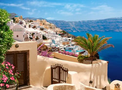 Puzzle 2000 pièces - Santorini, Greece - Castorland
