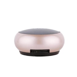 Mini Enceinte Bluetooth Portable Etanche IPX5 Avec Basses Puissantes Et Microphone Or YONIS