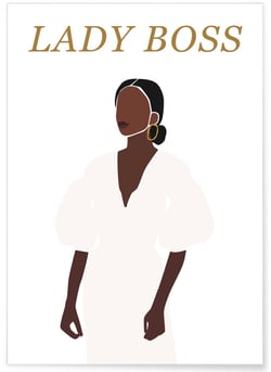 Affiche Lady Boss 3 | A3 : 29,7x42cm