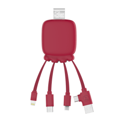 Xoopar Batterie Externe 3000mAh Gamma en plastique recyclé Rouge