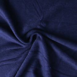 Tissu éponge Bambou Moélia uni Bleu marine