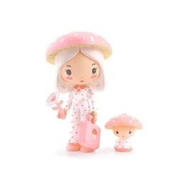 Tinyly - Figurine Amy  and  Mushy - Djeco