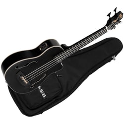 Journeyman Mahogany U-Bass Black + housse Kala