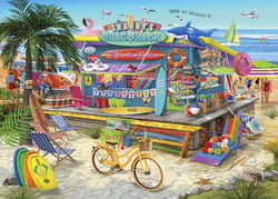 Puzzle 500 pièces - Shaggy's Surf Shack - Bluebird Puzzle