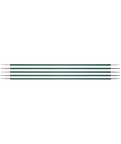 Aiguilles double pointes 15 cm Zing du N°2 à 8 - Knitpro taille n°3
